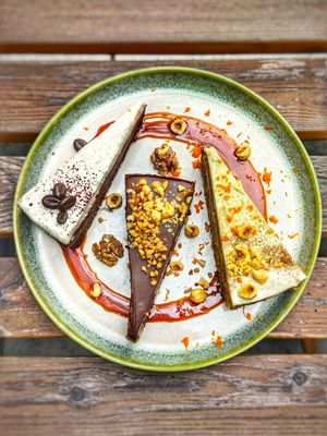 Sugar free, gluten free at Nom Nom in Bucharest