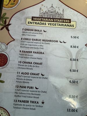   at Royal Indian Cuisine in Lagos