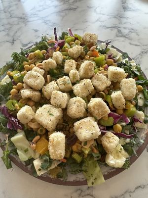 Chickpea curry salad - AMAZING!   at The Queen of Squash in Peoria