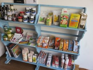 small shop at Heavenly Cupcakes in Rotterdam