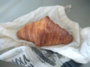 Croissant 1,75 euros at Heavenly Cupcakes in Rotterdam