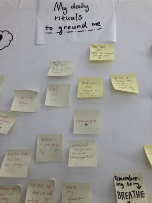 Inspo Wall   at Ain Cafe in Cologne