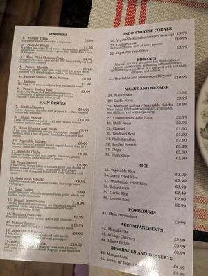  at Mendi Restaurant in Wychbold