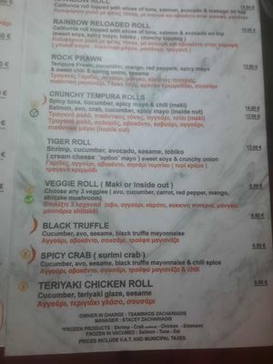 23 at Stacey's Yum-Me Kitchen in Karpathos