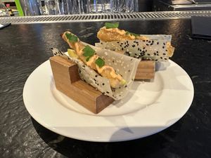 Tofu Sushi Tacos.  at Earls Kitchen + Bar - Calgary Trail NW in Edmonton