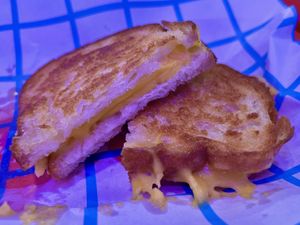 A perfect grilled cheese  at Dale and Dollops in Ocean Grove