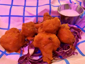 Buffalo cauliflower wings and ranch  at Dale and Dollops in Ocean Grove