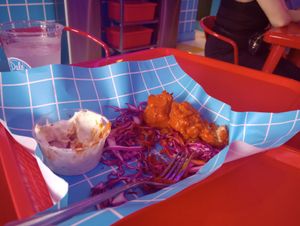 Cauliflower bites (almost all gone before we snapped a shot) at Dale and Dollops in Ocean Grove