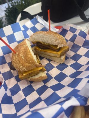 Taylor cheese egg and ham   at Dale and Dollops in Ocean Grove