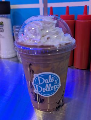 Peanut Butter Cup Milkshake at Dale and Dollops in Ocean Grove