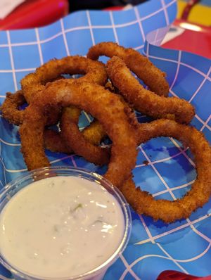Onion Rings at Dale and Dollops in Ocean Grove