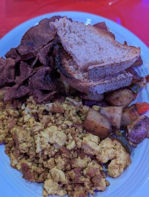 Classic Scramble at Dale and Dollops in Ocean Grove