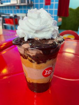 Peanut Butter Brownie Sundae  at Dale and Dollops in Ocean Grove