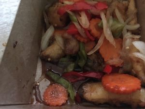 sweet chili fish at Thai Heritage & Vegan - Nob Hill in Albuquerque