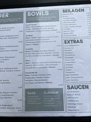 Bowls (Sinbdad und Bono sind vegan)  at Bono Fresh and Tasty in Bonn