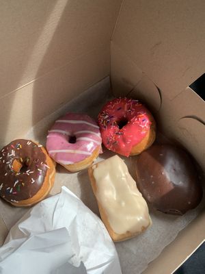 Vegan donuts  at Halo Donuts in Moncton