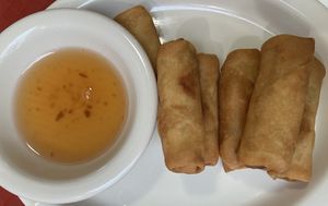Spring rolls  at O'Char Thai Restaurant in Bellevue
