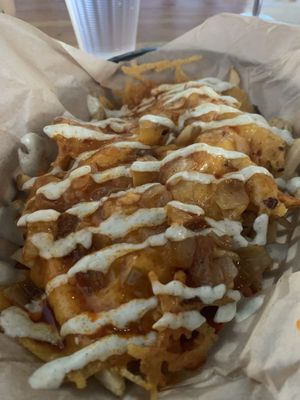 East Coast Fries at Green New American Vegetarian in Tempe