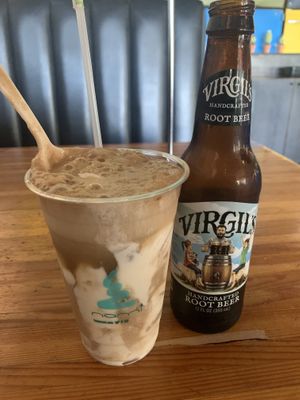 Root Beer Float at Green New American Vegetarian in Tempe