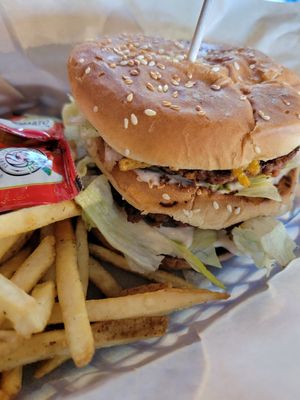 Wap Burger at Green New American Vegetarian in Tempe