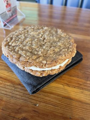 Oatmeal Cream Cookie  at Green New American Vegetarian in Tempe