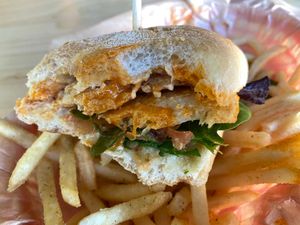 Spicy Po Boy at Green New American Vegetarian in Tempe