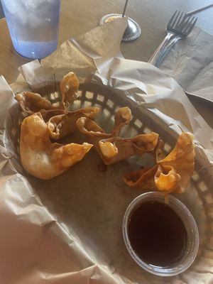 Crab puffs   at Green New American Vegetarian in Tempe