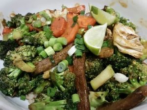 sesame dragon at Green New American Vegetarian in Tempe