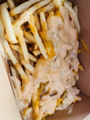 West Coast Fries  at Green New American Vegetarian in Tempe