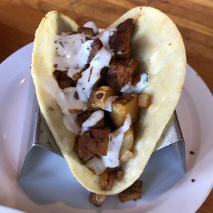 Aye Papas taco of the week (05Jun-10Jun) at Green New American Vegetarian in Tempe