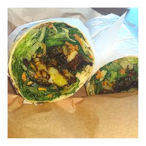 Dagobah Jungle Wrap at Green New American Vegetarian in Tempe