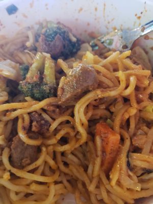 Red curry at Green New American Vegetarian in Tempe