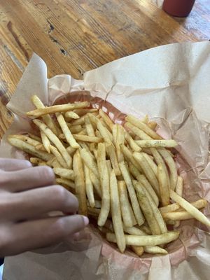 Thyme fries   at Green New American Vegetarian in Tempe