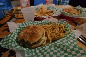 The Big Wac @ Green New american vegetarian. Fantastic!! From far the best vegan burger i ever ate in my life :-D  at Green New American Vegetarian in Tempe