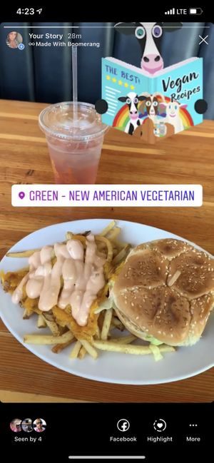 Great place to eat  at Green New American Vegetarian in Tempe