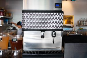 ice cube at Green New American Vegetarian in Tempe