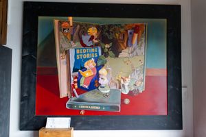 art by suzy falk at Green New American Vegetarian in Tempe