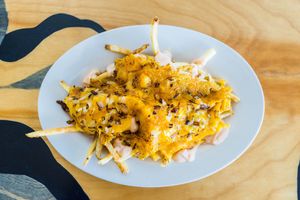 west coast fires at Green New American Vegetarian in Tempe