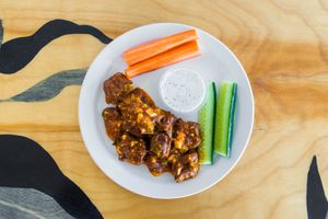 buffalo wings at Green New American Vegetarian in Tempe