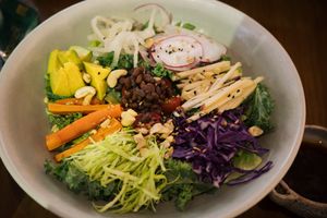 salad named “Tuesday”, delicious!  at Thong Dong in Nha Trang