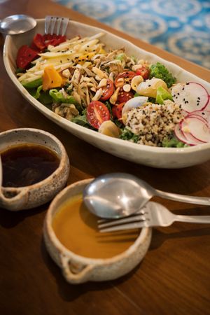 Salad named “Wednesday”, delicious!  at Thong Dong in Nha Trang