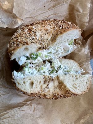   at Brooklyn Bagel & Coffee in New York City