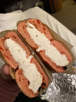   at BTS - Bagel To Sandwich in New York City