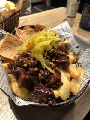 Vegan Chicken saté frites #Veganuary at Bijzonder Frietwerk in Dordrecht