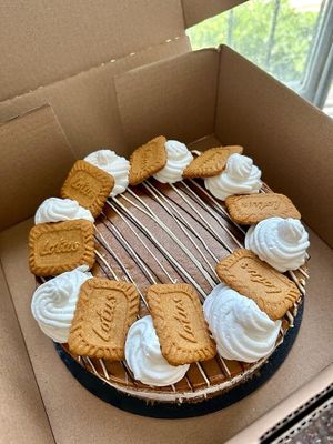 Lutos cake at Mr Vegan Cookie - Pre-order Only in Haifa