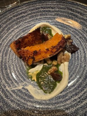 Butternut squash starter  at Frans & Chérie in Rovaniemi