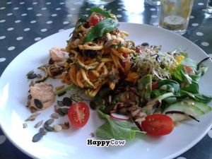 Pasta a la checca at ORB Cafe in Edinburgh