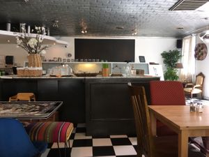 dining area at The Bowllery in Denton