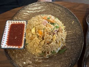 VEG Tofu Nasi Goreng  at Yum Yum Asian Street Food in Westport