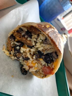 Vegan Burrito  at Whale Bites Cafe in Depoe Bay